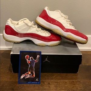 Air Jordan 11 XI Cherry 2001 White Varsity Red 12